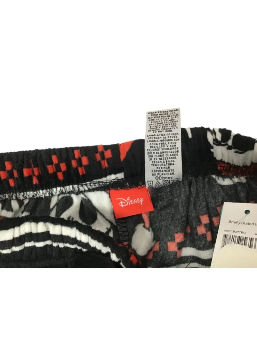 Disney Nightmare Before Christmas Jack Skellington Small Pajama Pants NWT